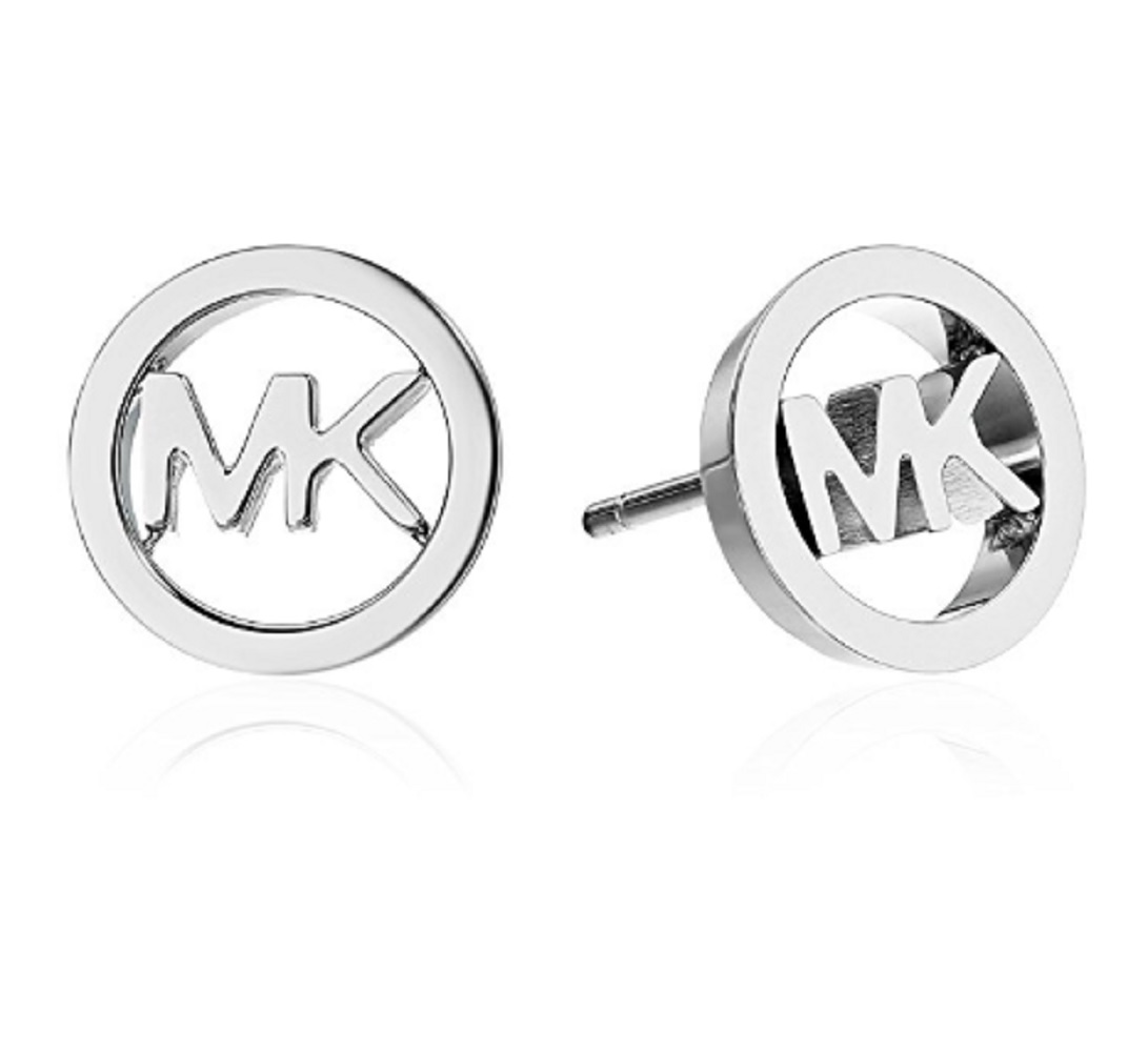 michael kors logo earrings