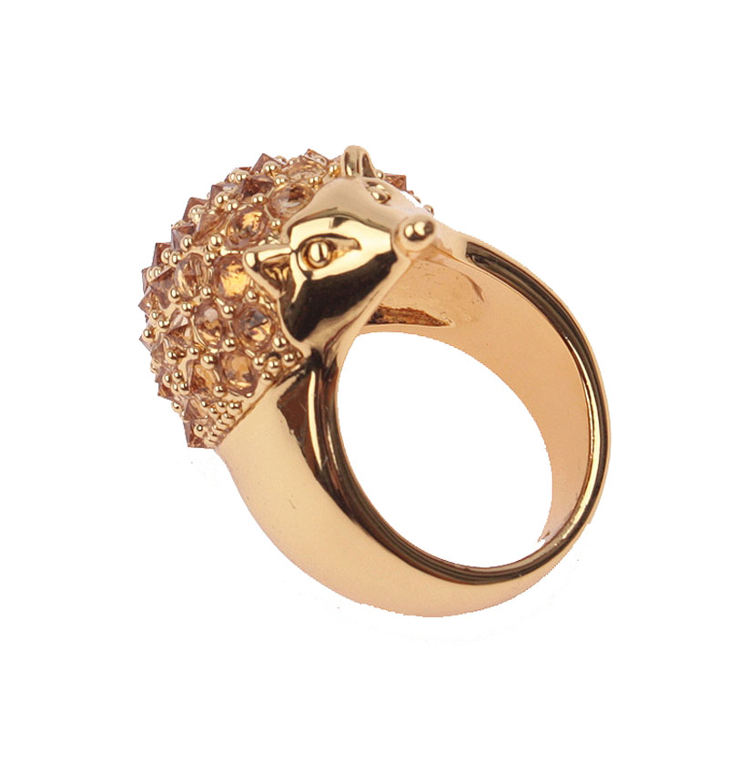 Kate Spade Into The Woods Hedgehog Cocktail Ring